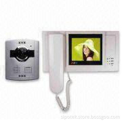 Sipo 5-inch Color TFT LCD Video Door Entry with High-definition Pictur
